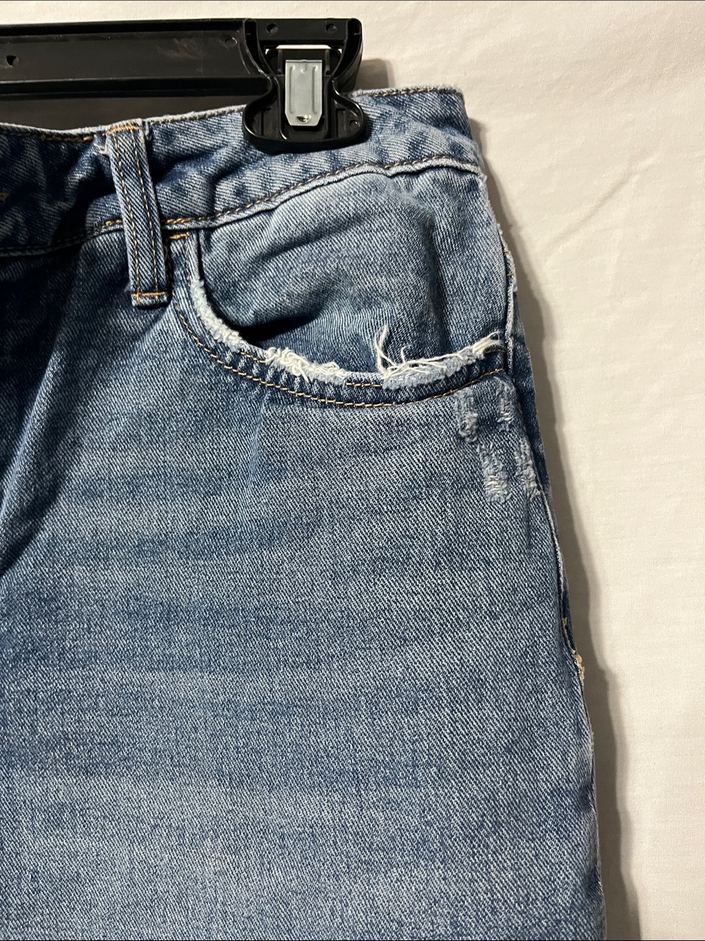 Flying Monkey Light Blue Distressed Ankle Jeans - Picture 6 of 10